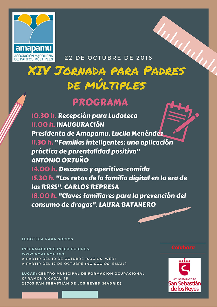 xiv jornada para padres de multiples-xs